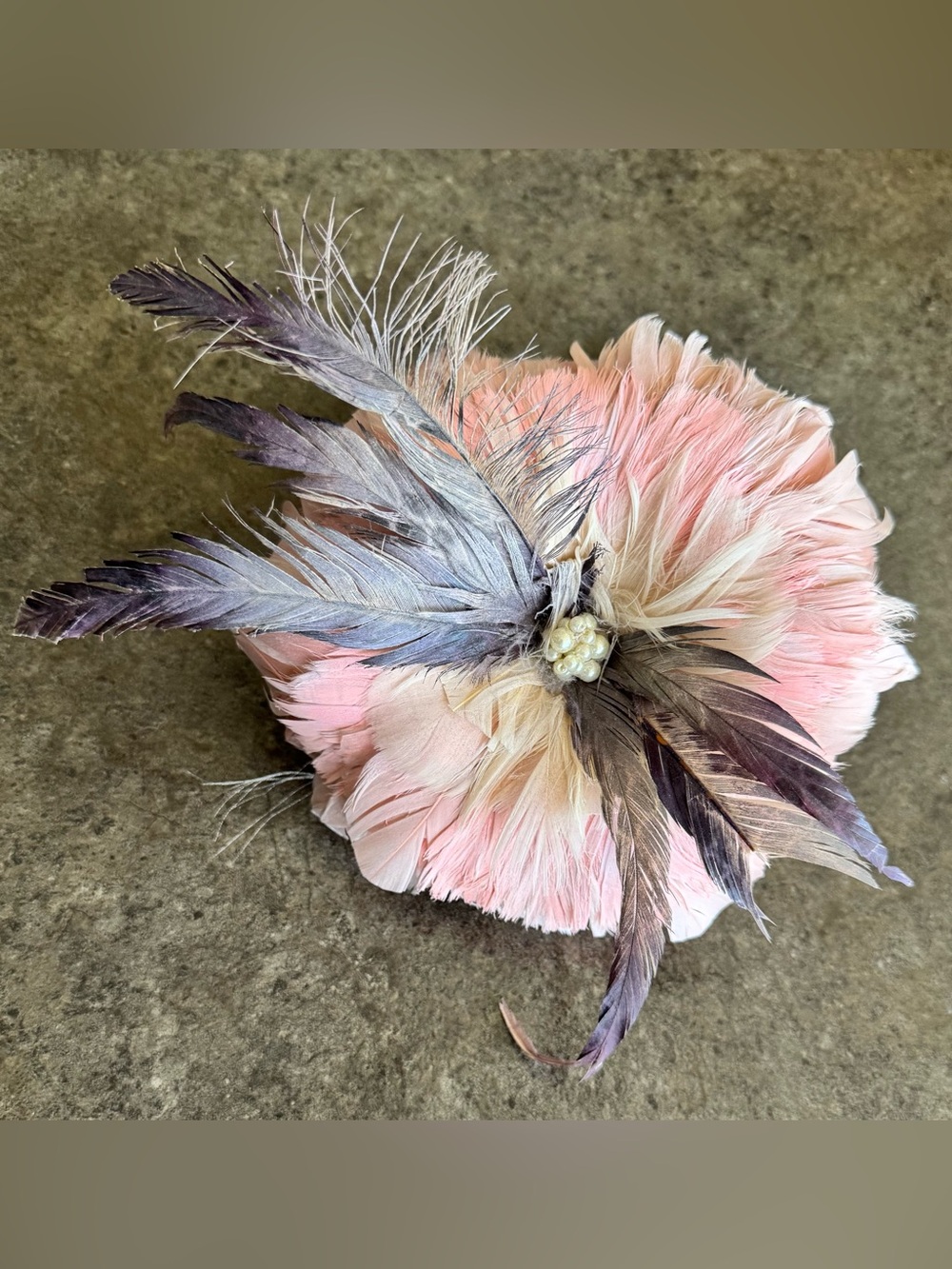 The Hat Girls Louisville Kentucky Derby OOAK Bespoke Fascinator Hat AS IS